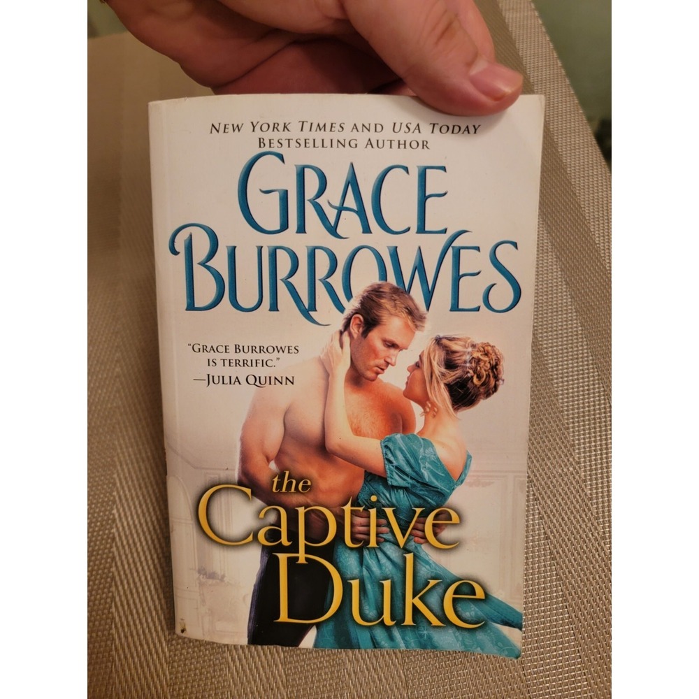 Captive Hearts Ser.: The‎ Captive Duke by Grace Burrowes (2023, Picture Book)